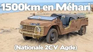 Miniature : Roadtrip en Mehari : Nationale 2CV 2025 ! (Vieux garages, publicités peintes, épaves...)