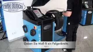 Miniature : Equilibreuse de roue pour camion TW F-50T
