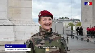 Miniature : [PARTENARIAT] Ravivage de la Flamme sous l’Arc de Triomphe avec des réservistes d'Airbus