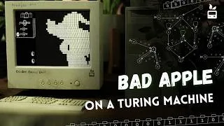 Miniature : Can You Make Bad Apple on a Turing Machine?