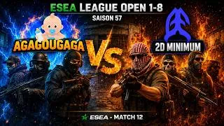 Miniature : ESEA League Open 1-8 - Saison 57 - Team AGAGOUGAGA - Match 12