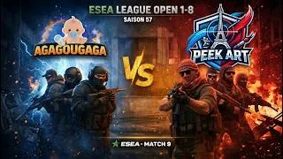 Miniature : ESEA League Open 1-8 - Saison 57 - Team AGAGOUGAGA - Match 9