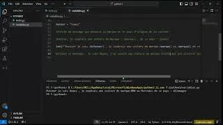 Miniature : Python 🐍 pour enfant une autre approche