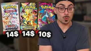 Miniature : Les Américains sont des malades (Booster Pokémon à 10$)
