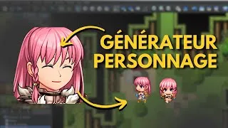 Miniature : Le générateur de personnage dans RPG MAKER ! Tutoriel Facile
