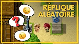 Miniature : Donner des répliques aléatoires à vos PNJ dans RPG Maker ! (Tutoriel facile)