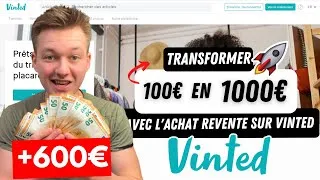 Miniature : Passer de 100€ à 1000€ avec l'ACHAT REVENTE sur VINTED (grossiste, BOT VINTED).