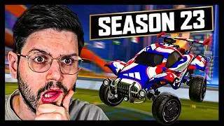 Miniature : DÉCOUVERTE DE LA NOUVELLE SAISON 23 DE ROCKET LEAGUE (ROCKET PASS, STICKERS ESPORTS etc..)