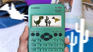 Miniature : j'ai codé un JEU sur ma CALCULATRICE (le jeu du dino)
