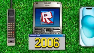 Miniature : j’ai créé un jeu avec la PLUS VIEILLE version de ROBLOX