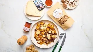 Miniature : Recette de gnocchis à la tomme des Pyrénées, champignons, piment d'Espelette et noix du Périgord