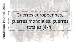 Miniature : PREMIERE PRO HISTOIRE Guerres européennes, guerres mondiales, guerres totales (4/4)