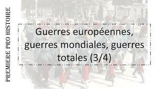 Miniature : PREMIERE PRO HISTOIRE Guerres européennes, guerres mondiales, guerres totales (3/4)