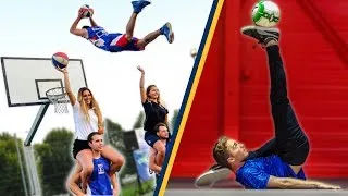 Miniature : FOOTBALL VS DUNK ACROBATIQUE !