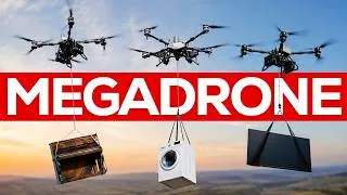 Miniature : 😮 Il peut soulever un piano ! Test d'un drone hors norme, le FlyCart 100 