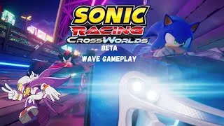Miniature : Sonic Crossworlds Beta Nintendo Switch - Wave Gameplay [No Commentary]