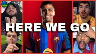 Miniature : 🔥✅HERE WE GO RODRI AU BARÇA C'EST FAIT ! Les Barcelonais sont heureux