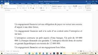 Miniature : C'est quoi les engagements financiers dans les notes annexes ?