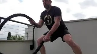 Miniature : Battle rope exercices