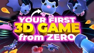Miniature : Your First 3D GAME From Zero in Godot 4  **Survivor Arena FPS**