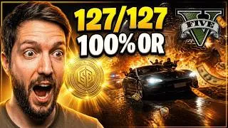 Miniature : J'ai obtenu 100% des medailles d'or de GTA5 (Avant GTA6)