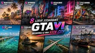Miniature : J'ai retrouvé TOUS les vrais lieux du Trailer 1 de GTA 6 !