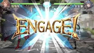 Miniature : Granblue Fantasy Versus - Gigatine (Katarina) vs Gainer (Ferry)