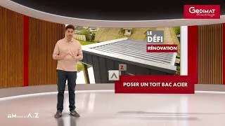 Miniature : Ma Maison de A à Z - Poser un toit bac acier