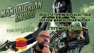 Miniature : Dégustation Burger King Menu Galactique - Mandalorian and Grogu #degustation #burgerking #grogu 
