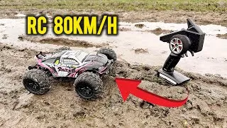 Miniature : RC 80 km/h… dans la boue 😳 (mauvaise idée ?)
