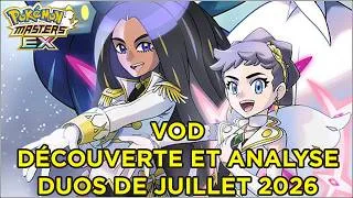 Miniature : VOD DÉCOUVERTE ET ANALYSE DES DUOS DE JUILLET 2026 ! | POKÉMON MASTERS EX FR.