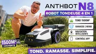 Miniature : J'ai testé un ROBOT TONDEUSE 4 en 1 ! (Il ramasse l'herbe)