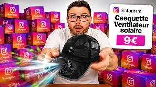Miniature : J'ai acheté TOUT les OBJETS de PUB INSTAGRAM ! (Arnaque ?)