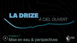 Miniature : La Drize coule à nouveau à ciel ouvert au coeur du PAV : Mise en eau et perspectives