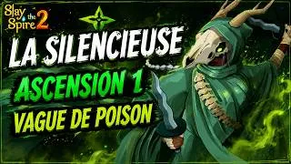 Miniature : Slay the Spire 2 - La Silencieuse | Ascension 1 : Vague de poison
