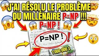 Miniature : J'AI RESOLU LE PROBLEME DU MILLENAIRE P=NP