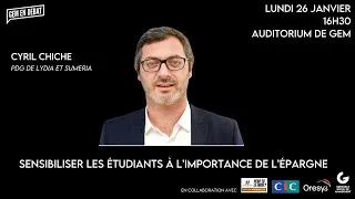 Miniature : Conférence avec Cyril Chiche (PDG de Lydia)