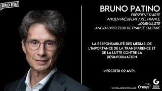 Miniature : Conférence avec Bruno Patino sur la responsabilité des médias, et la lutte contre la désinformation