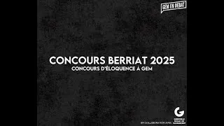 Miniature : Finale concours d'éloquence (concours Berriat)