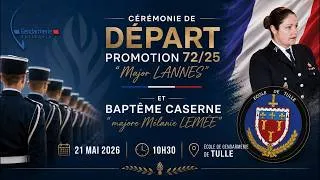 Miniature : Cérémonie de départ promotion 72/25
