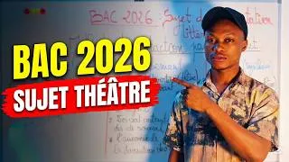Miniature : Voici le sujet du BAC 2026 EN FRANÇAIS : Le genre Théâtrale, à absolument voir avant les écrits