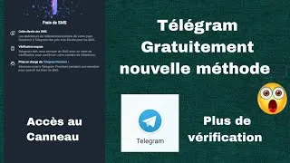 Miniature : Telegram sans payer : nouvelle méthode 100% fonctionnelle🥳