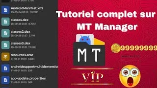 Miniature : Comment utiliser MT Manager : Le Secret que personne n'ose dire 😱