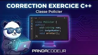 Miniature : Exercices Corrigés C++ - Gestion de Policier Partie 01