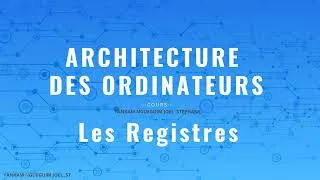 Miniature : Architecture Des Ordinateurs : Les registres