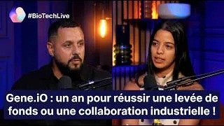 Miniature : GENE.IO: un an pour réussir une levée de fonds ou une collaboration industrielle