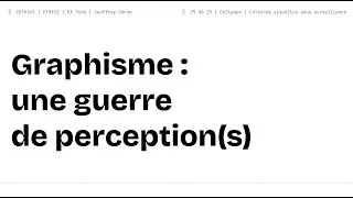 Miniature : Graphisme : une guerre de perception(s) par Geoffrey Dorne