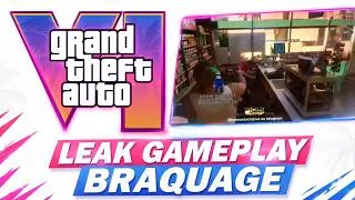 Miniature : GTA 6 : LE GAMEPLAY DES BRAQUAGES VIENT DE LEAK !! (+Strip club)