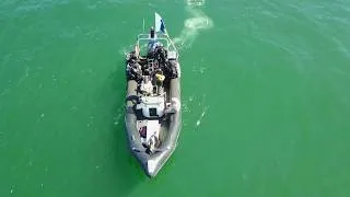 Miniature : Drone : Bateau et plongée