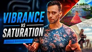 Miniature : Vibrance ou Saturation ? L’erreur que font 90% des créateurs